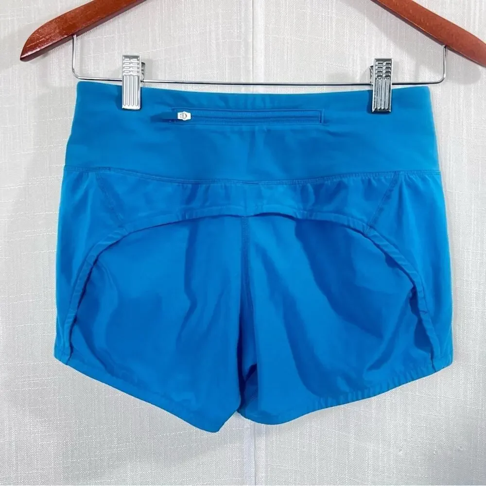 lululemon athletica Teal Running Shorts
